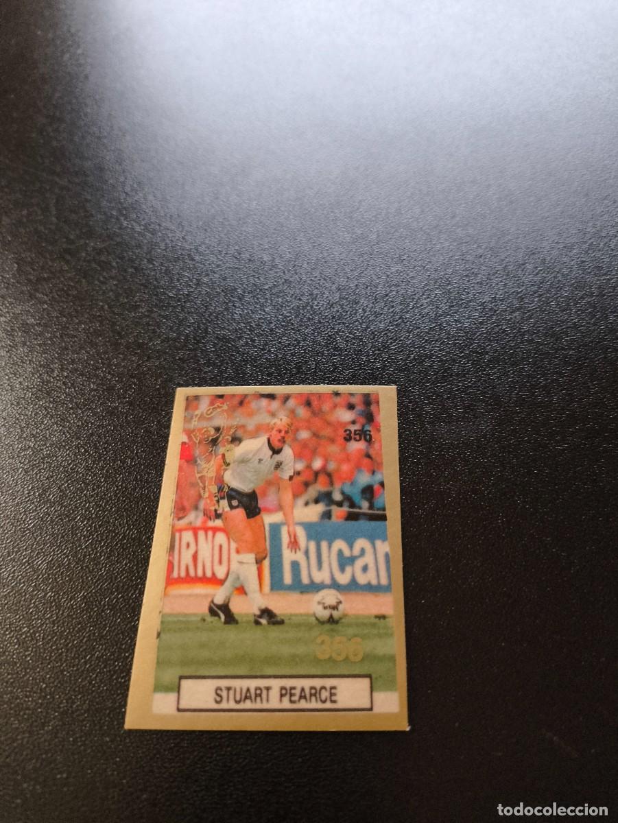 Cromos de F&uacute;tbol: 356 STUART PEARCE INGLATERRA ENGLAND REYAUCA WORLD CUP MUNDIAL ITALIA ITALY 1990 NO PANINI