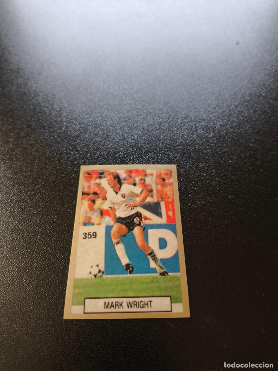 Cromos de F&uacute;tbol: 359 MARK WRIGHT INGLATERRA ENGLAND REYAUCA WORLD CUP MUNDIAL ITALIA ITALY 1990 NO PANINI