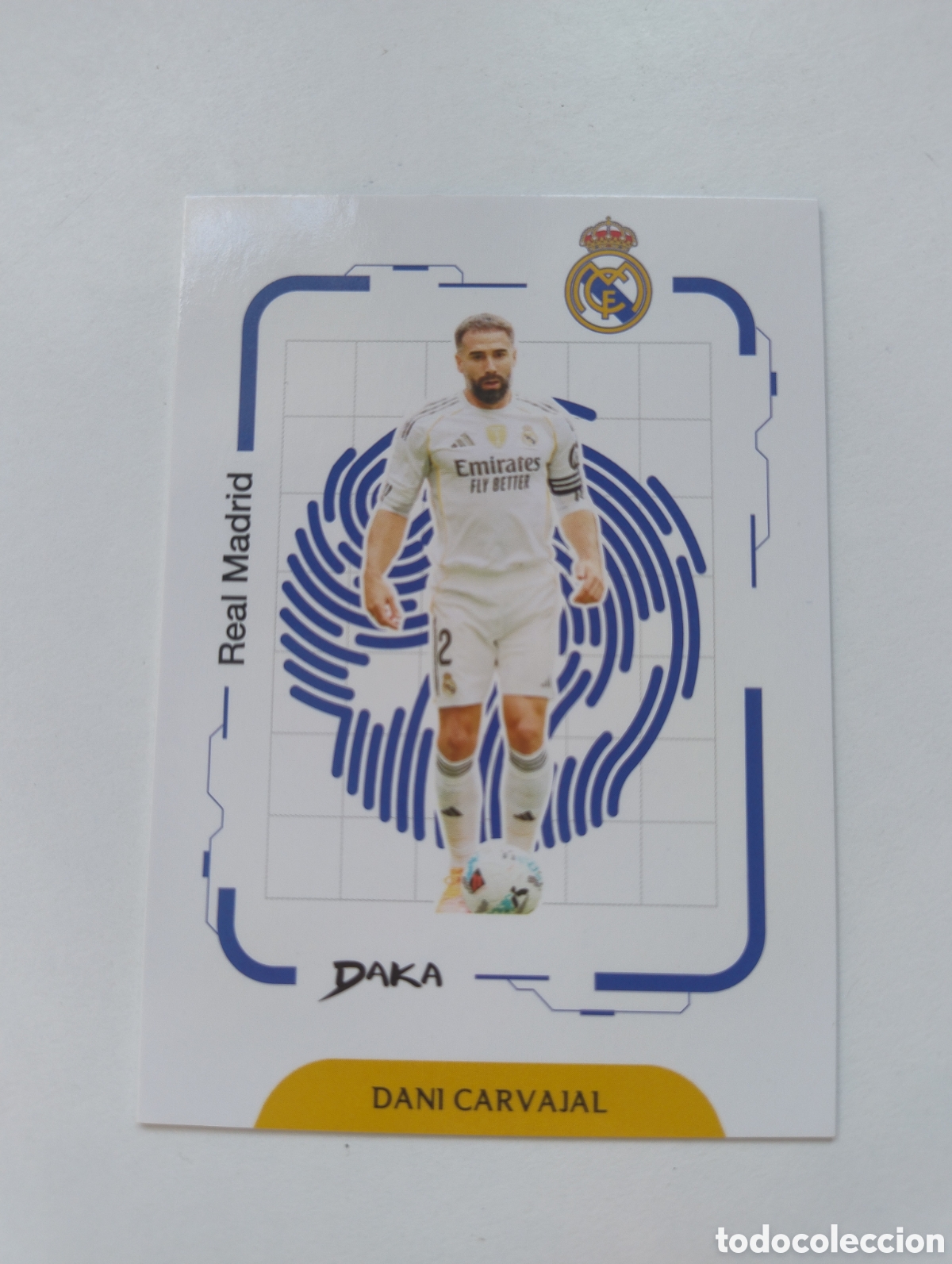 Cromos de F&uacute;tbol: EK 6 - Carvajal - Real Madrid - Daka 2025 - 2026 Locked