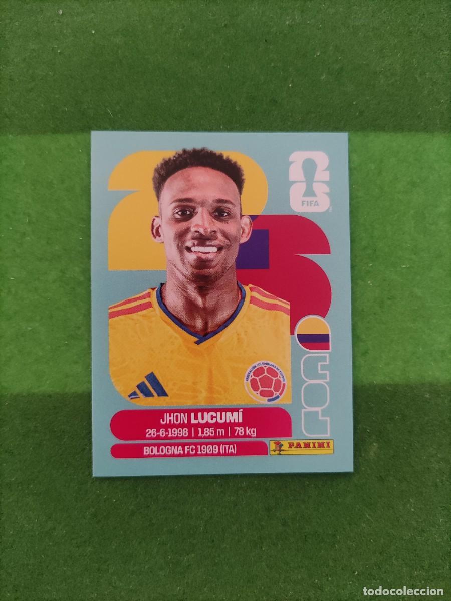 Cromos de F&uacute;tbol: Lucum&iacute; Colombia COL 8 Sticker Mundial 2026 FIFA World Cup / Sin pegar