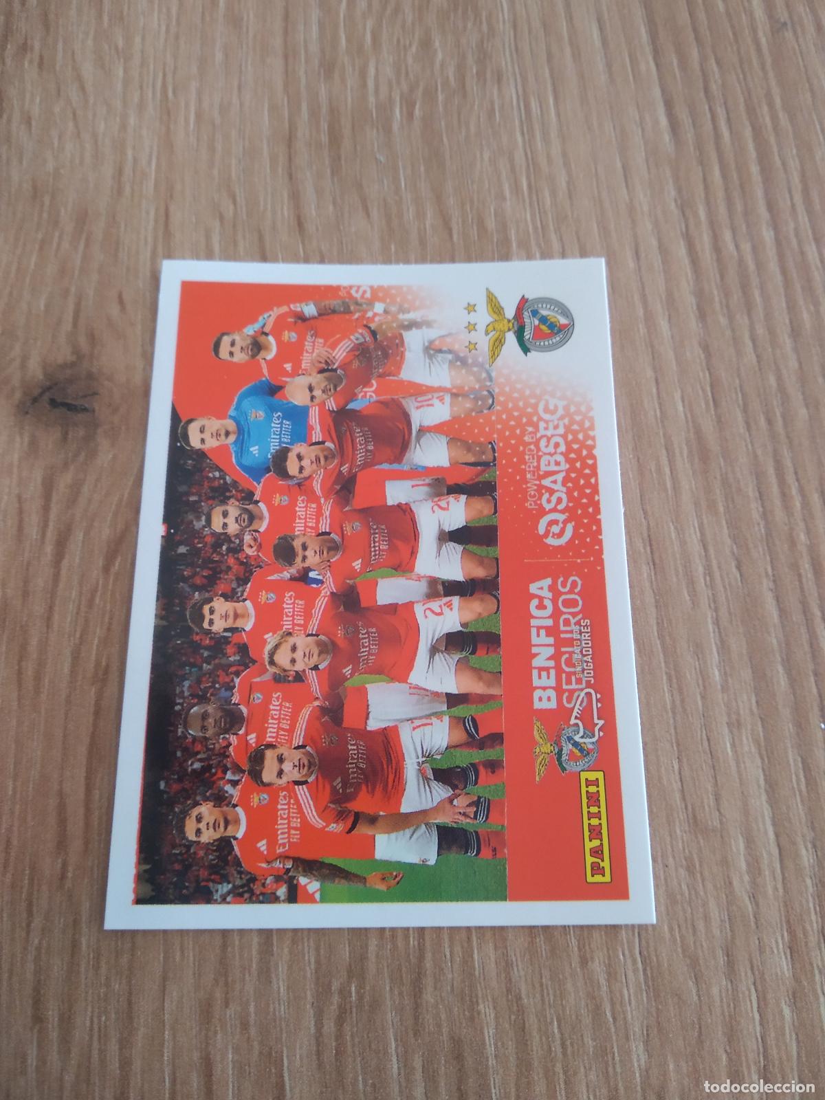 Cromos de F&uacute;tbol: 76 EQUIPO PLANTILLA BENFICA CROMO FUTBOL PANINI LIGA PORTUGAL 25-26 FUTEBOL LIGA BETCLIC 2025-2026