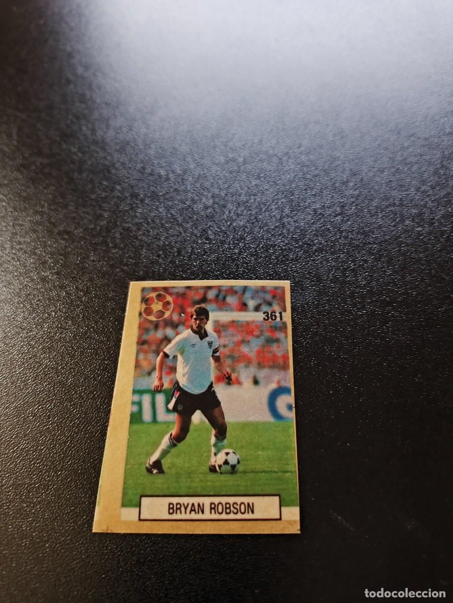 Cartes &agrave; collectionner de Football: 361 BRYAN ROBSON INGLATERRA ENGLAND REYAUCA WORLD CUP MUNDIAL ITALIA ITALY 1990 NO PANINI