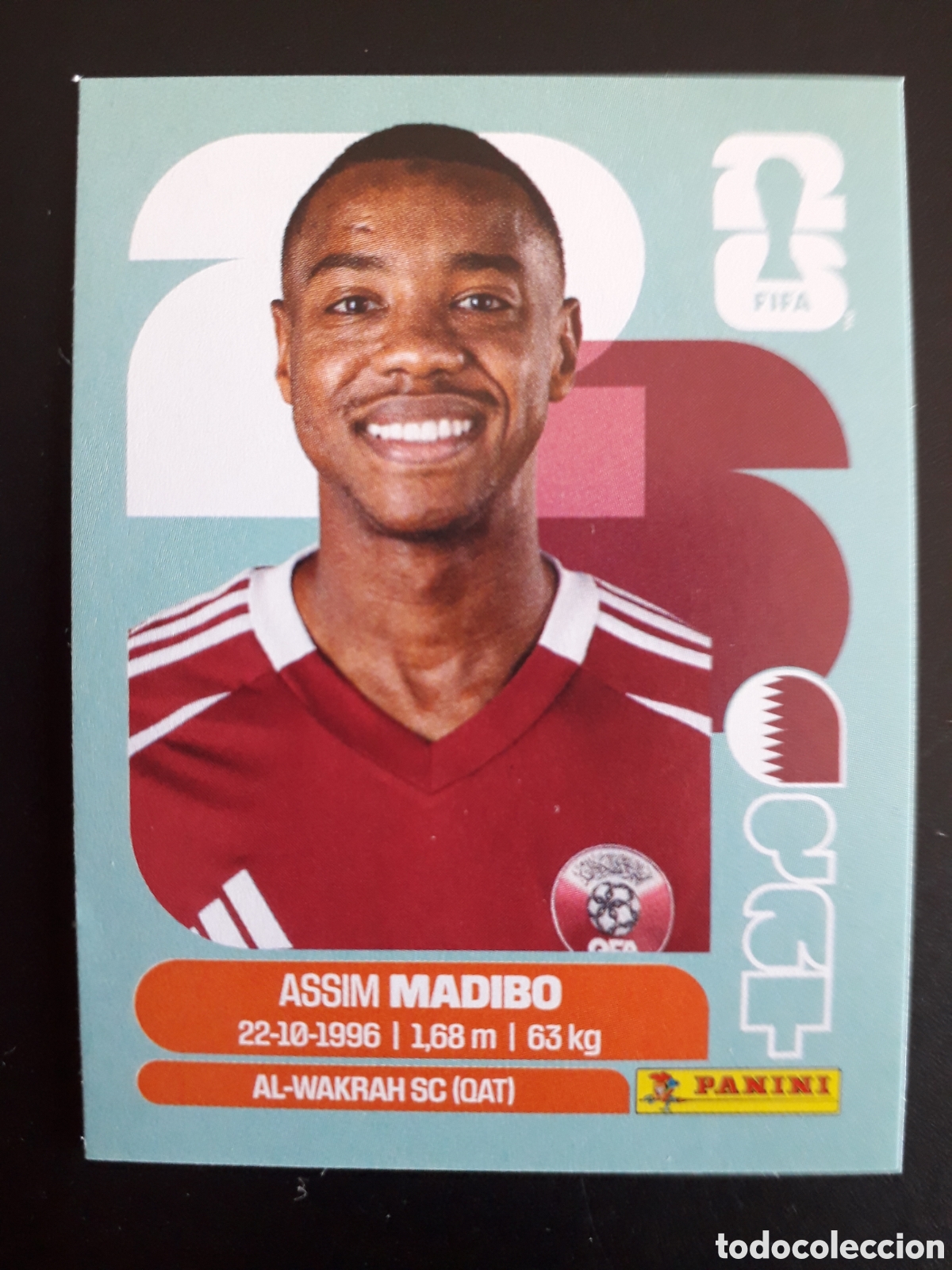 Football Stickers: MADIBO QATAR QAT 11 MUNDIAL F&Uacute;TBOL 2026 FIFA WORLD CUP PANINI SIN PEGAR PEDIDO M&Iacute;NIMO 3&euro;