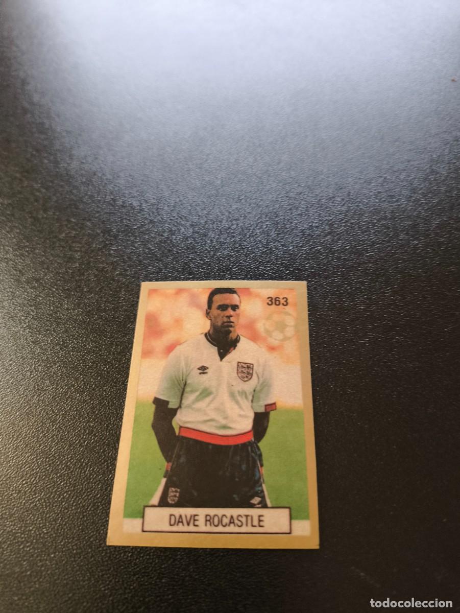 Football Stickers: 363 DAVE ROCASTLE INGLATERRA ENGLAND REYAUCA WORLD CUP MUNDIAL ITALIA ITALY 1990 NO PANINI