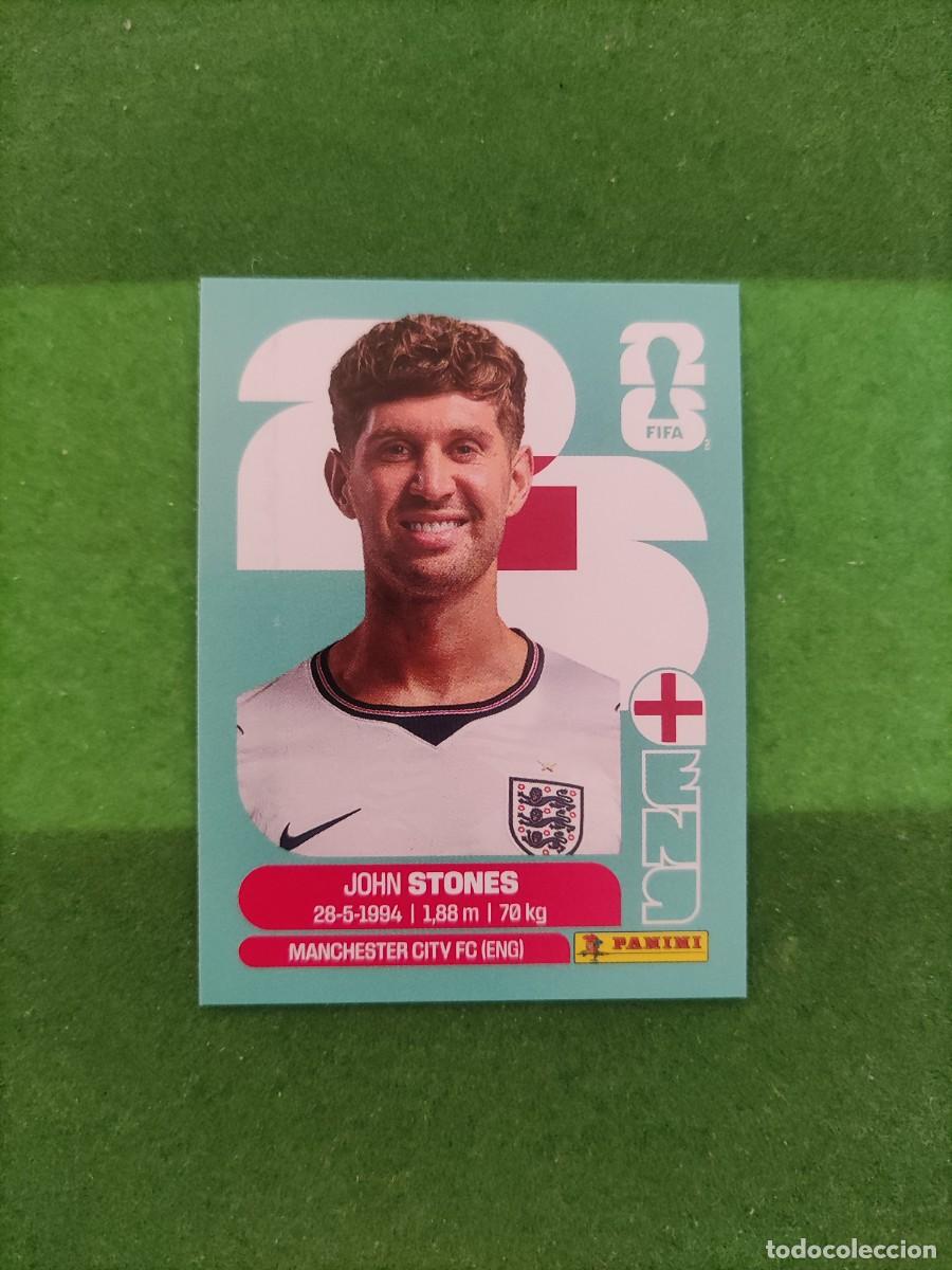 Cromos de F&uacute;tbol: Stones Inglaterra ENG 3 Sticker Mundial 2026 FIFA World Cup / Sin pegar