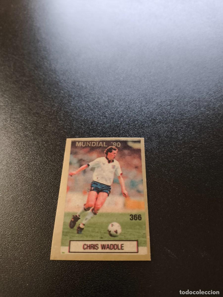 Football Stickers: 366 CHRIS WADDLE INGLATERRA ENGLAND REYAUCA WORLD CUP MUNDIAL ITALIA ITALY 1990 NO PANINI