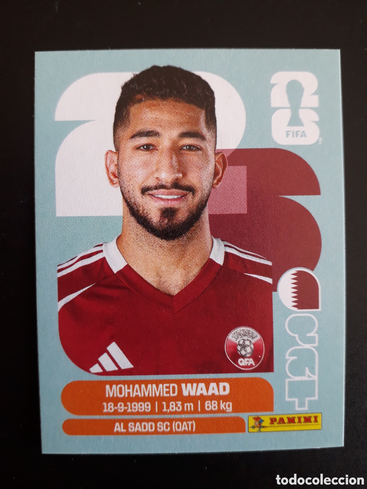 Football Stickers: WAAD QATAR QAT 14 MUNDIAL F&Uacute;TBOL 2026 FIFA WORLD CUP PANINI SIN PEGAR PEDIDO M&Iacute;NIMO 3&euro;
