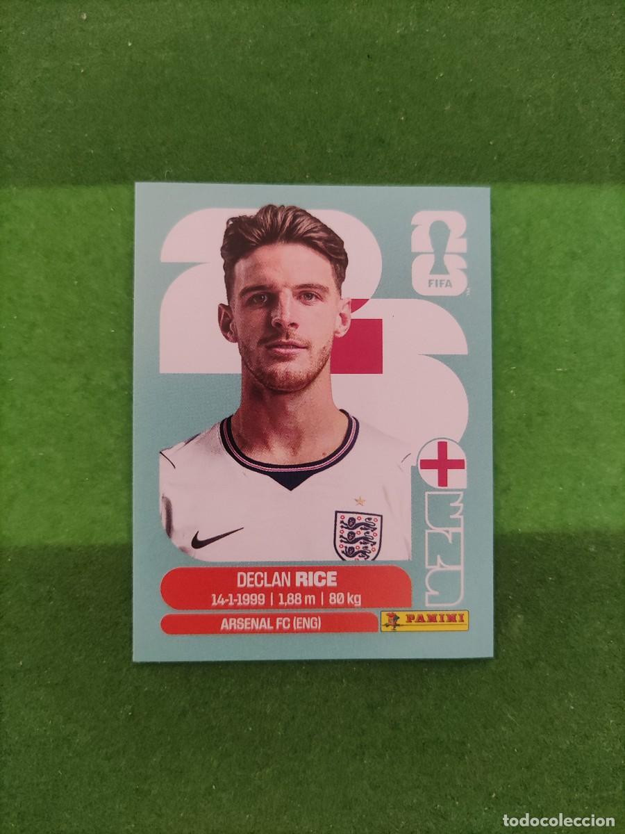 Fu&szlig;ball-Sticker: Rice Inglaterra ENG 10 Sticker Mundial 2026 FIFA World Cup / Sin pegar