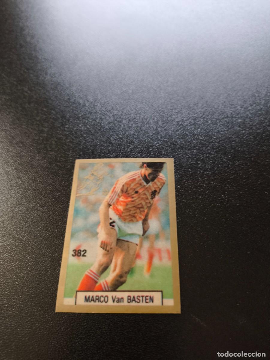 Cromos de F&uacute;tbol: 382 MARCO VAN BASTEN HOLANDA NETHERLANDS REYAUCA WORLD CUP MUNDIAL ITALIA ITALY 1990 NO PANINI