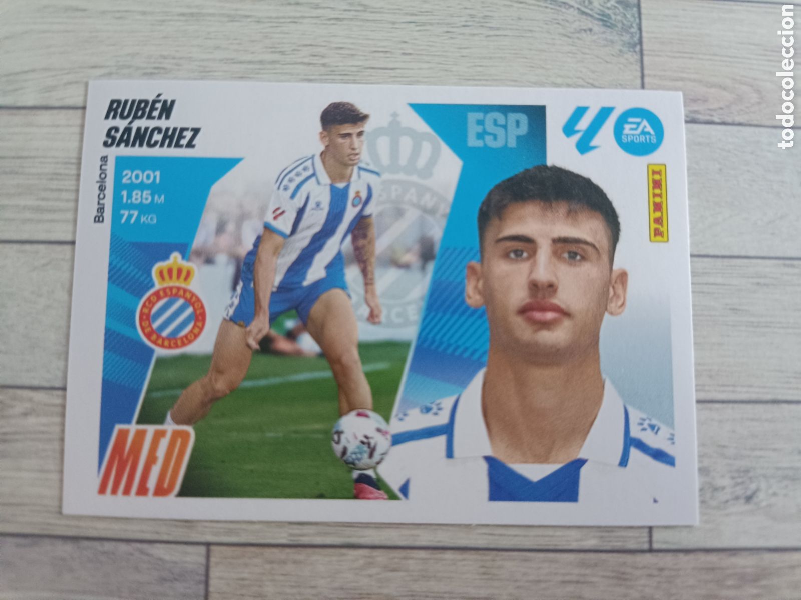 Cromos de F&uacute;tbol: 11 RUBEN SANCHEZ ESPA&Ntilde;OL ESPANYOL LIGA ESTE 2025 2026 PANINI 25 26 SIN PEGAR