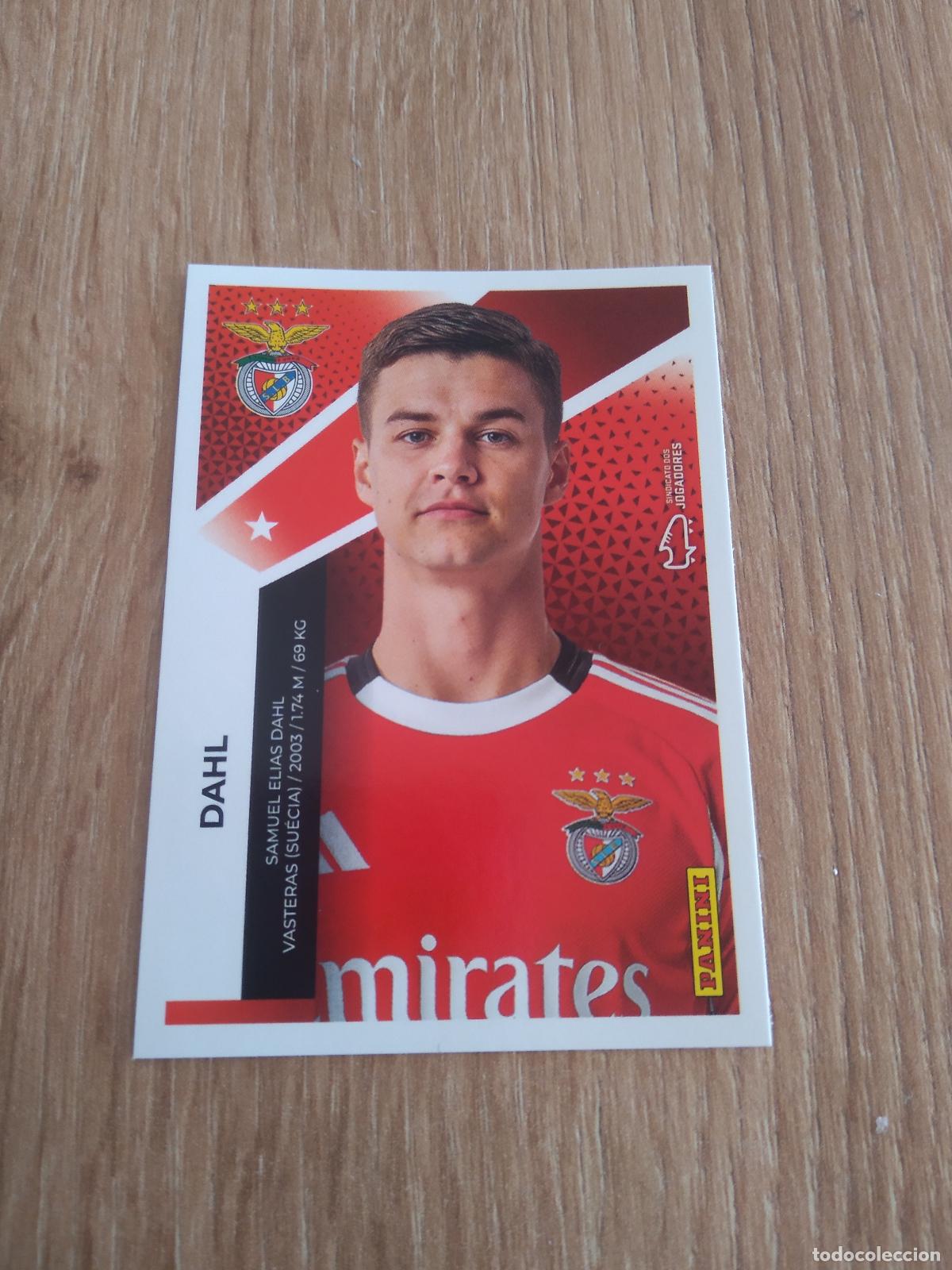 Cromos de F&uacute;tbol: 84 DAHL BENFICA CROMO FUTBOL PANINI LIGA PORTUGAL 25-26 FUTEBOL LIGA BETCLIC 2025-2026