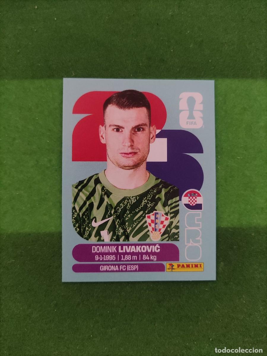 Cromos de F&uacute;tbol: Livaković Croacia CRO 2 Sticker Mundial 2026 FIFA World Cup / Sin pegar