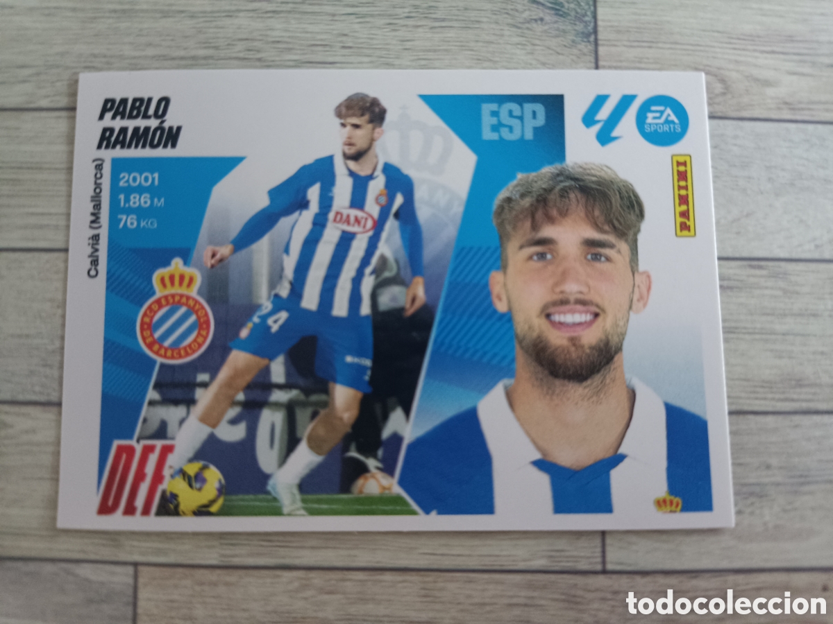 Cromos de F&uacute;tbol: 8 PABLO RAM&Oacute;N ESPA&Ntilde;OL ESPANYOL LIGA ESTE 2025 2026 PANINI 25 26 SIN PEGAR