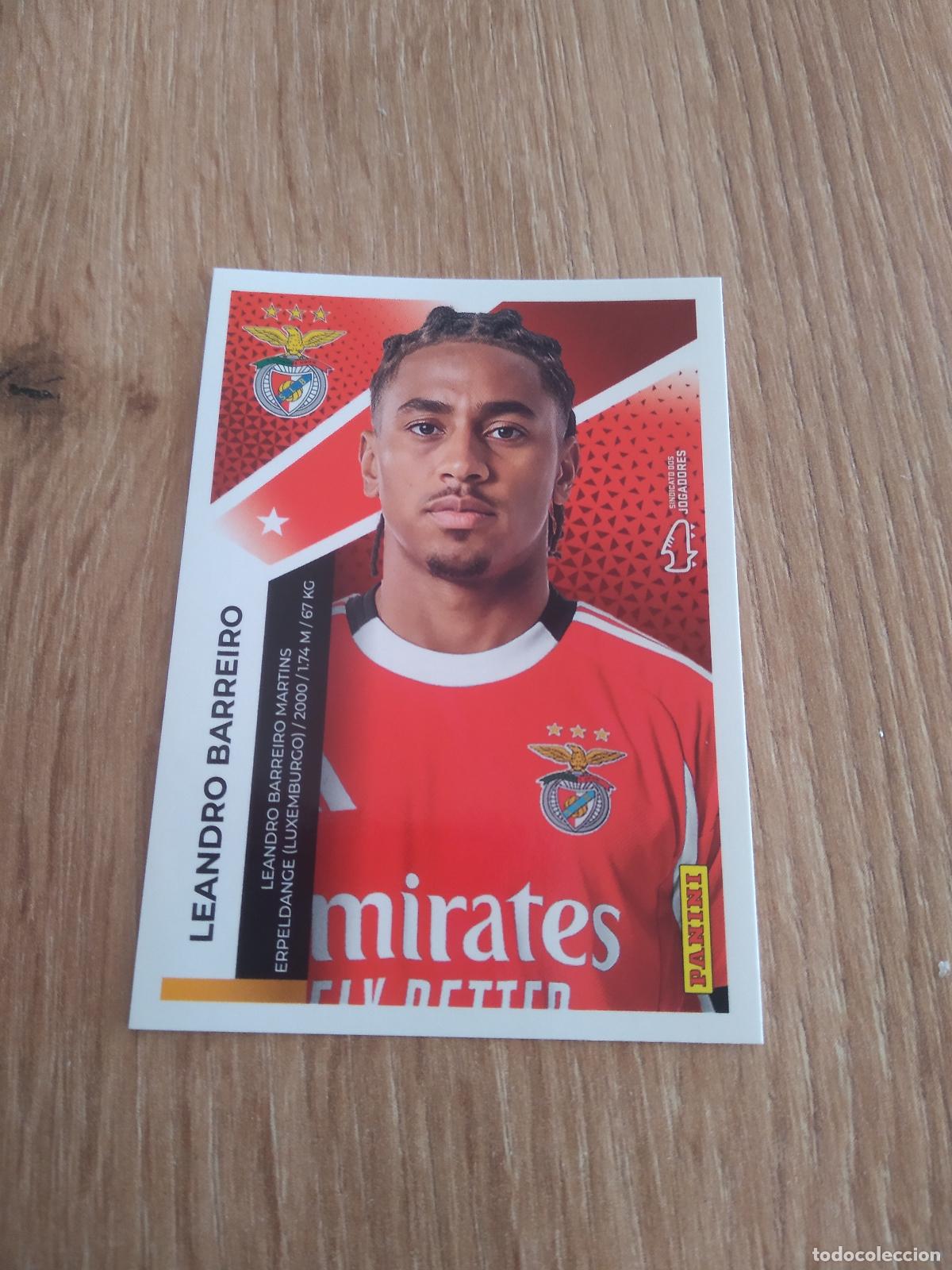 Cromos de Futebol: 88 LEANDRO BARREIRO BENFICA CROMO FUTBOL PANINI LIGA PORTUGAL 25-26 FUTEBOL LIGA BETCLIC 2025-2026