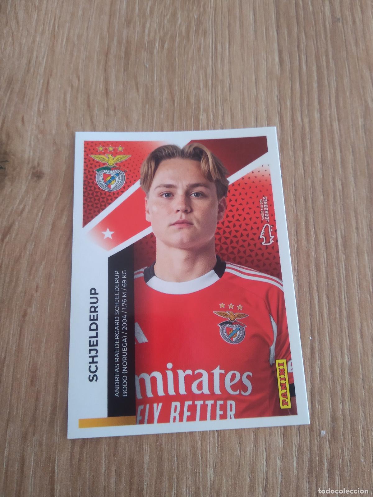 Cromos de Futebol: 91 SCHJELDERUP BENFICA CROMO FUTBOL PANINI LIGA PORTUGAL 25-26 FUTEBOL LIGA BETCLIC 2025-2026