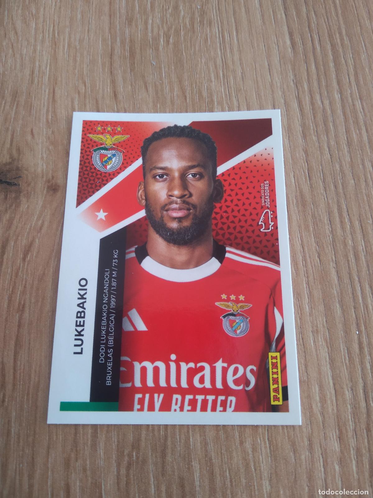 Cromos de Futebol: 92 LUKEBAKIO BENFICA CROMO FUTBOL PANINI LIGA PORTUGAL 25-26 FUTEBOL LIGA BETCLIC 2025-2026