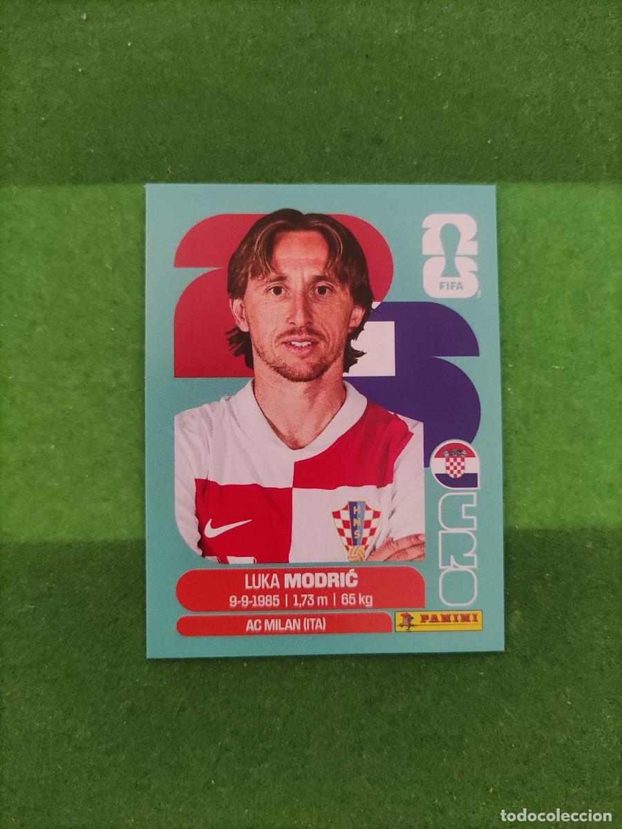 Cromos de Futebol: Modrić Croacia CRO 9 Sticker Mundial 2026 FIFA World Cup / Sin pegar