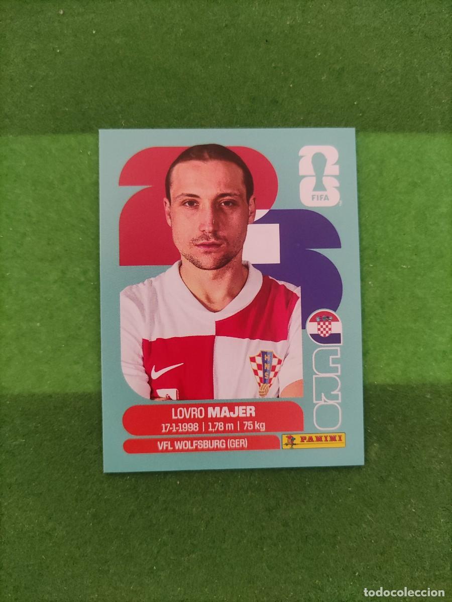 Cromos de F&uacute;tbol: Majer Croacia CRO 12 Sticker Mundial 2026 FIFA World Cup / Sin pegar