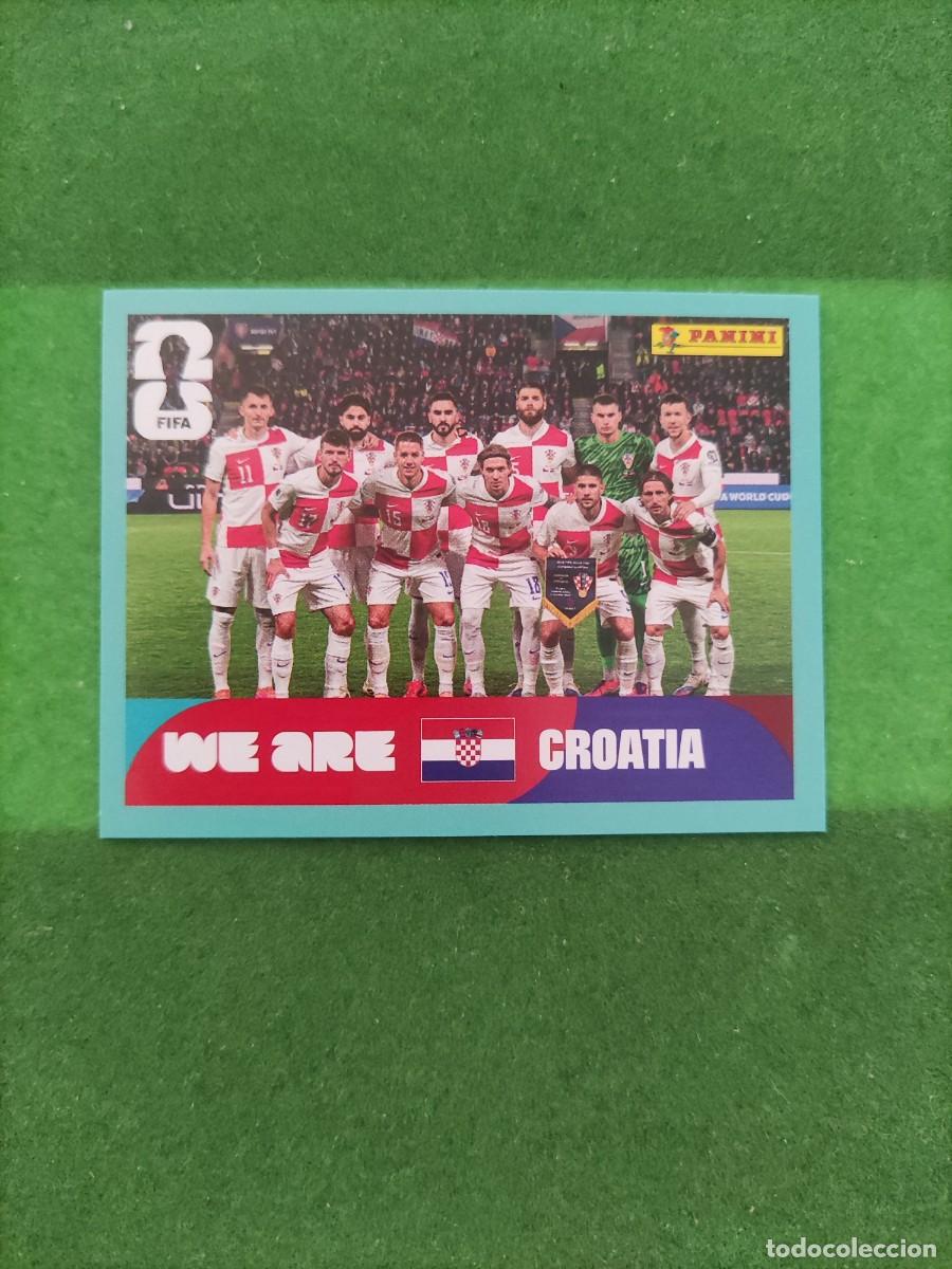 Cromos de F&uacute;tbol: We are Croacia CRO 13 Sticker Mundial 2026 FIFA World Cup / Sin pegar