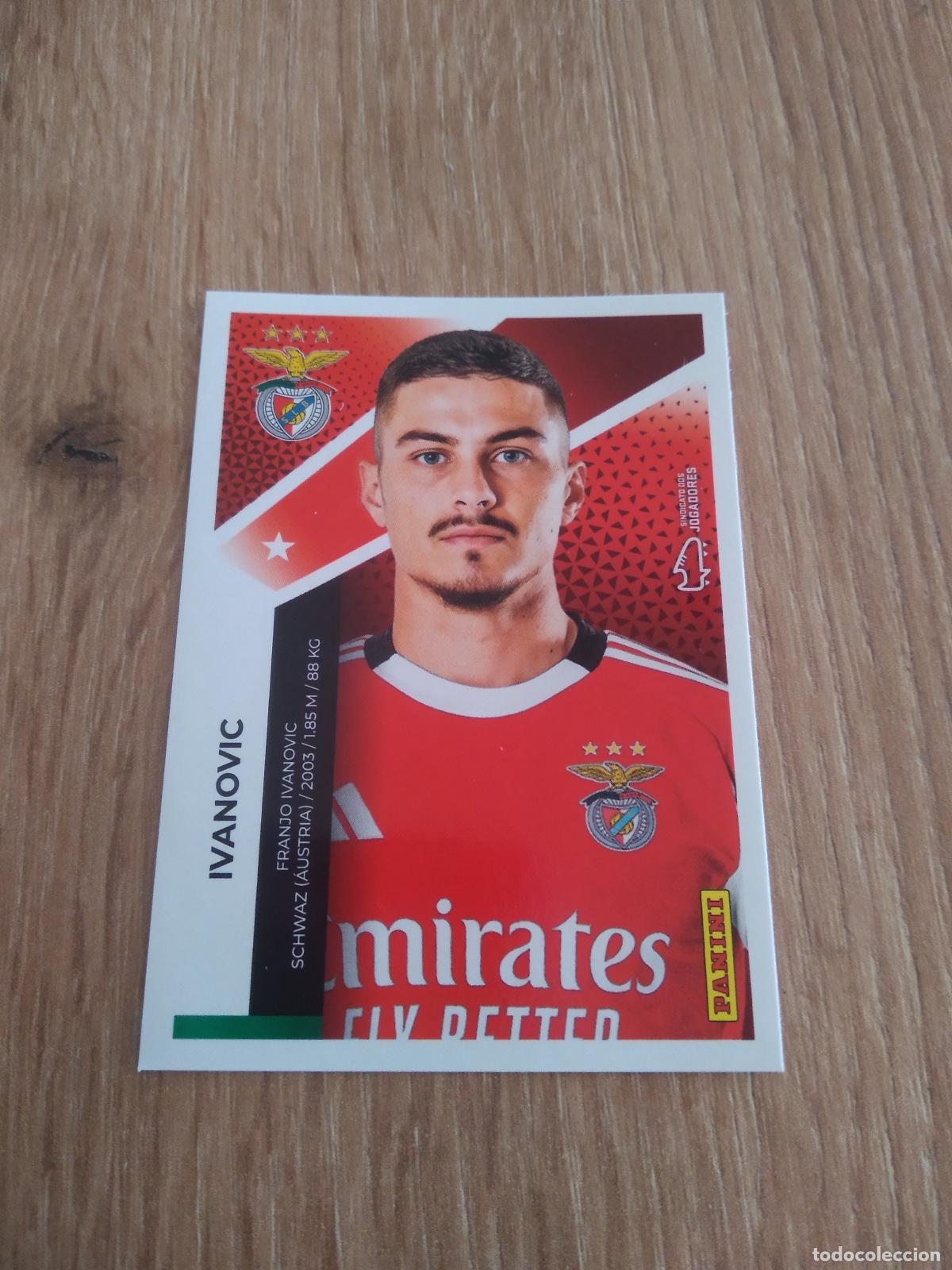 Cromos de F&uacute;tbol: 93 IVANOVIC BENFICA CROMO FUTBOL PANINI LIGA PORTUGAL 25-26 FUTEBOL LIGA BETCLIC 2025-2026