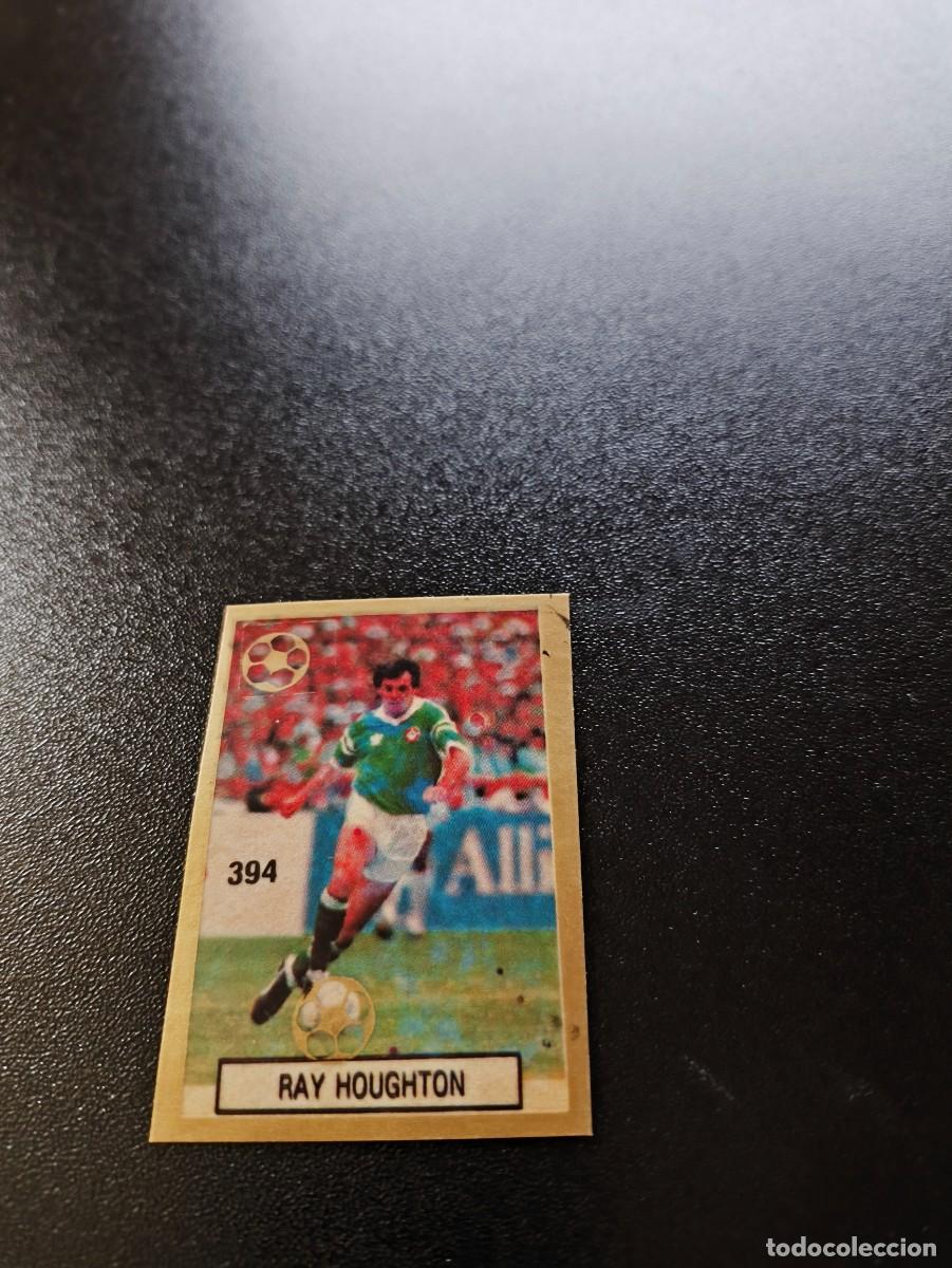 Cromos de F&uacute;tbol: 394 RAY HOUGHTON IRLANDA IRELAND REYAUCA WORLD CUP MUNDIAL ITALIA ITALY 1990 NO PANINI