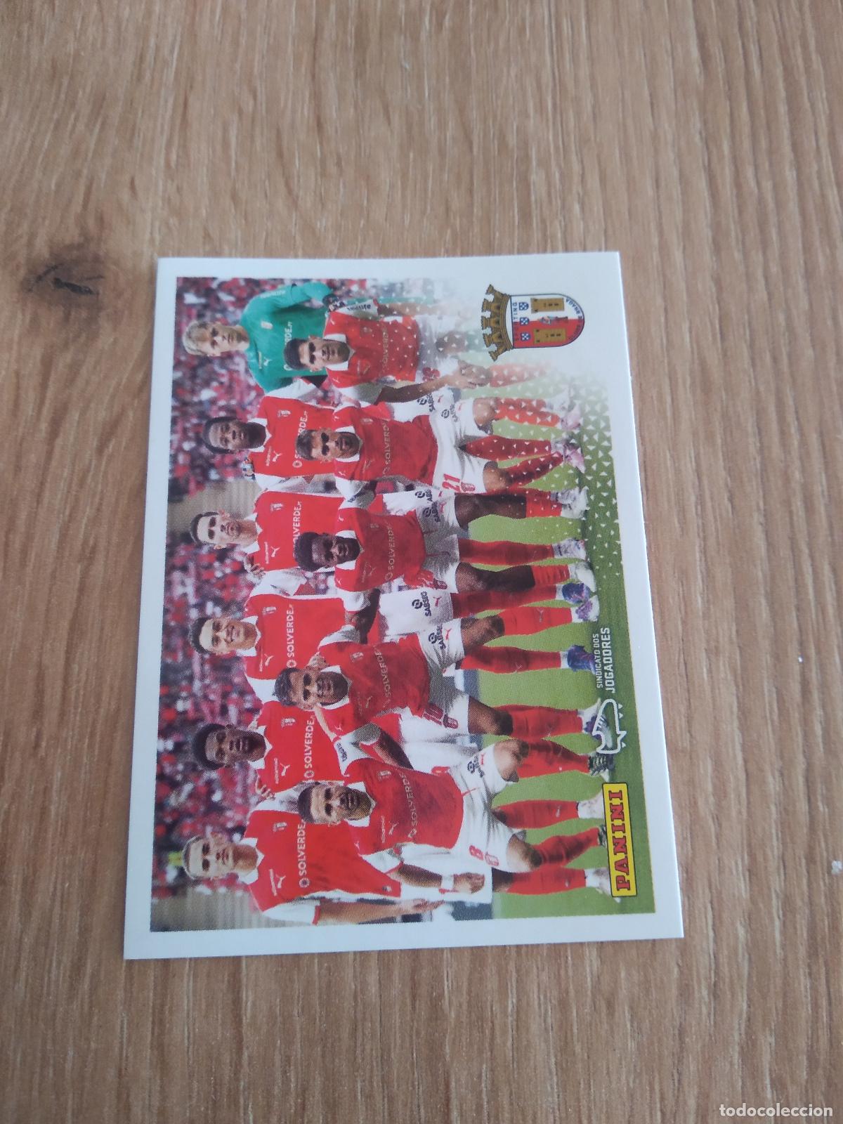 Cromos de F&uacute;tbol: 95 EQUIPO PLANTILLA BRAGA CROMO FUTBOL PANINI LIGA PORTUGAL 25-26 FUTEBOL LIGA BETCLIC 2025-2026