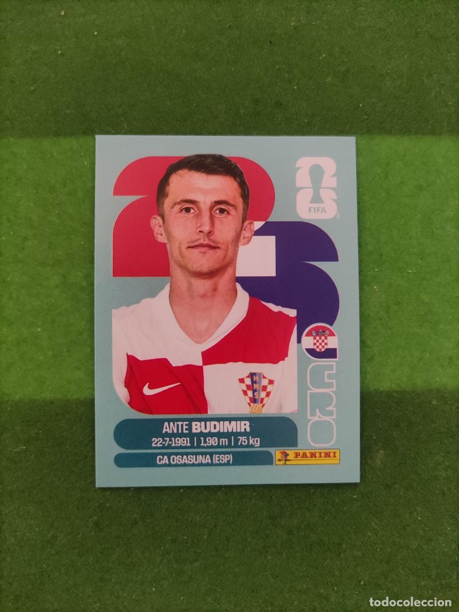 Cromos de F&uacute;tbol: Budimir Croacia CRO 18 Sticker Mundial 2026 FIFA World Cup / Sin pegar