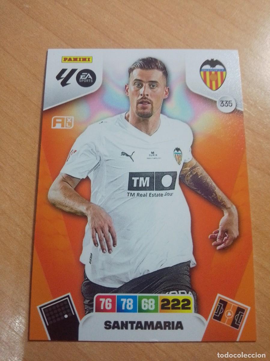 Cromos de F&uacute;tbol: 335 SANTAMARIA DEL VALENCIA 25 26 ADRENALYN XL 2025 2026 NUEVO DE SOBRE