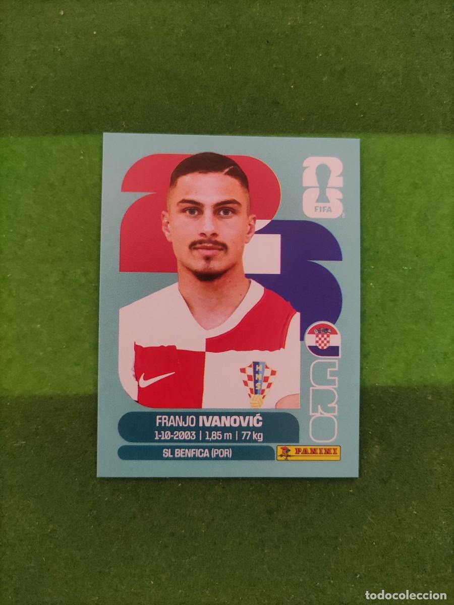 Cromos de F&uacute;tbol: Ivanović Croacia CRO 20 Sticker Mundial 2026 FIFA World Cup / Sin pegar