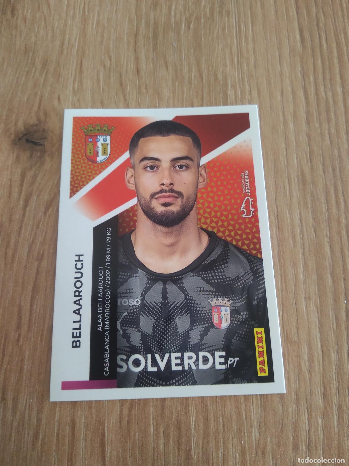 Cromos de F&uacute;tbol: 97 BELLAAROUCH BRAGA CROMO FUTBOL PANINI LIGA PORTUGAL 25-26 FUTEBOL LIGA BETCLIC 2025-2026
