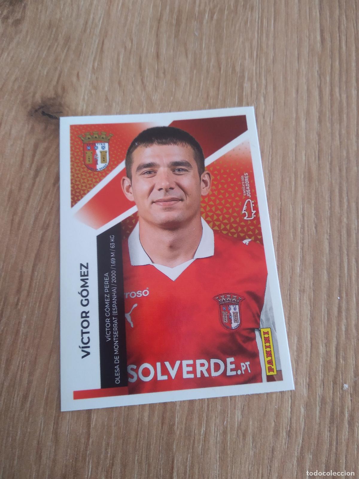 Cartes &agrave; collectionner de Football: 98 VICTOR GOMEZ BRAGA CROMO FUTBOL PANINI LIGA PORTUGAL 25-26 FUTEBOL LIGA BETCLIC 2025-2026