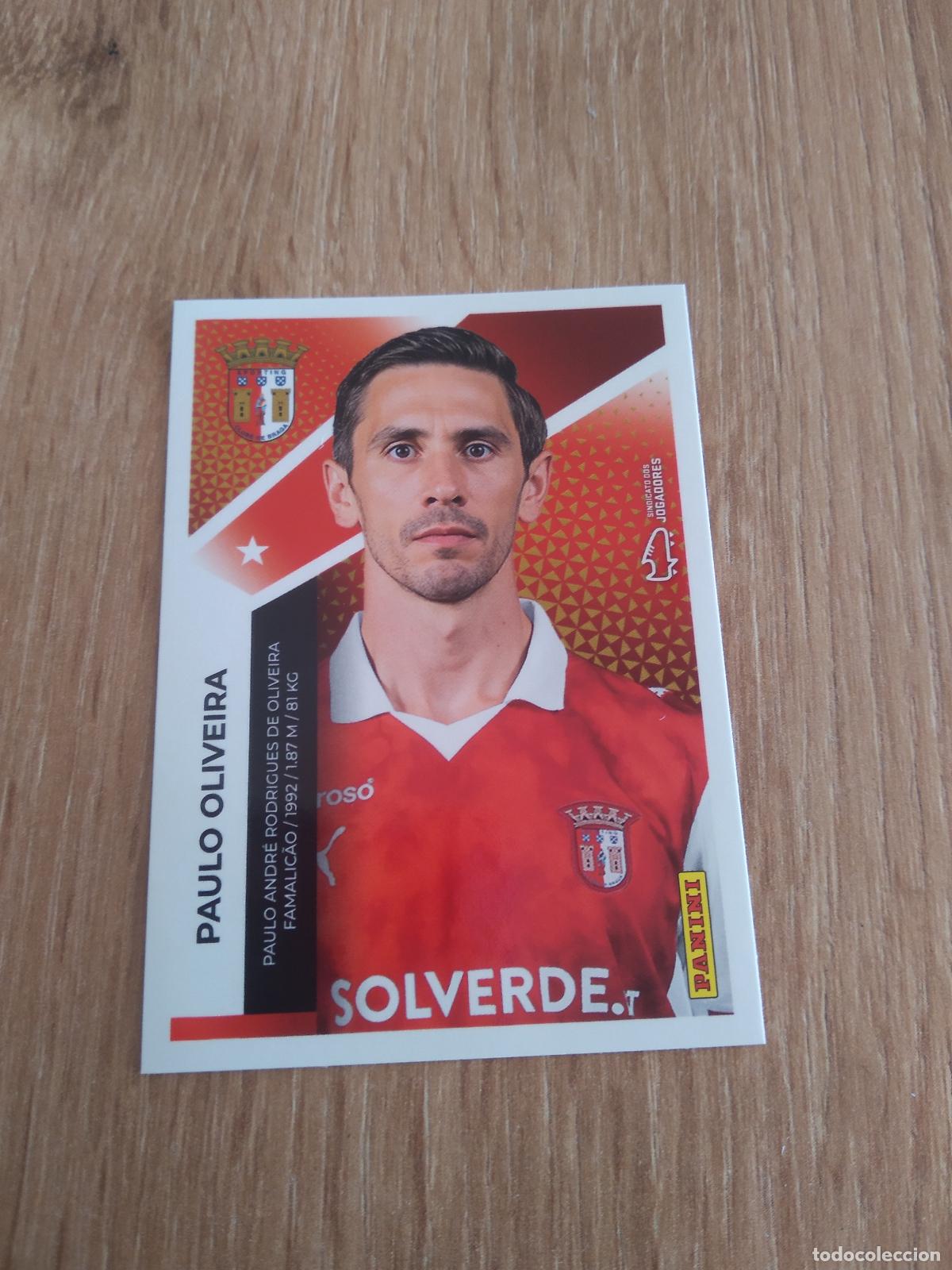 Cartes &agrave; collectionner de Football: 99 PAULO OLIVEIRA BRAGA CROMO FUTBOL PANINI LIGA PORTUGAL 25-26 FUTEBOL LIGA BETCLIC 2025-2026