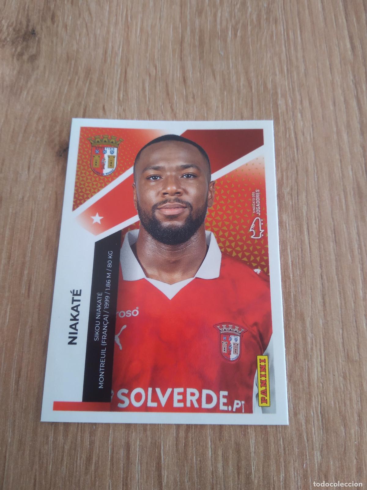 Cromos de F&uacute;tbol: 100 NIAKATE BRAGA CROMO FUTBOL PANINI LIGA PORTUGAL 25-26 FUTEBOL LIGA BETCLIC 2025-2026