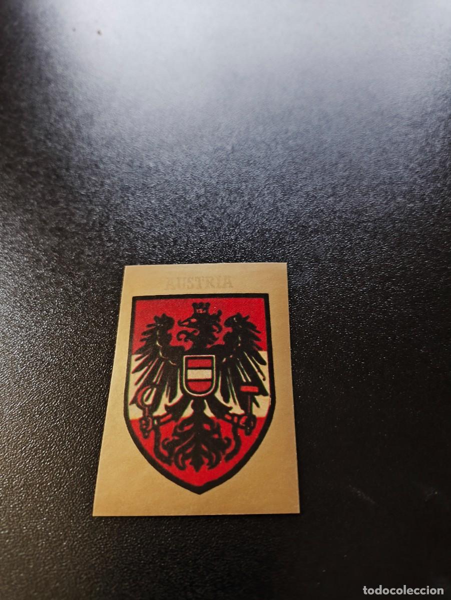 Cromos de F&uacute;tbol: AUSTRIA &Ouml;STERREICH ESCUDO BADGE REYAUCA WORLD CUP MUNDIAL ITALIA ITALY 1990 NO PANINI