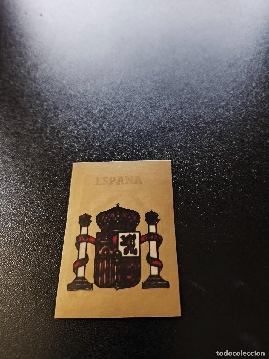 Cromos de F&uacute;tbol: ESPA&Ntilde;A SPAIN ESCUDO BADGE REYAUCA WORLD CUP MUNDIAL ITALIA ITALY 1990 NO PANINI