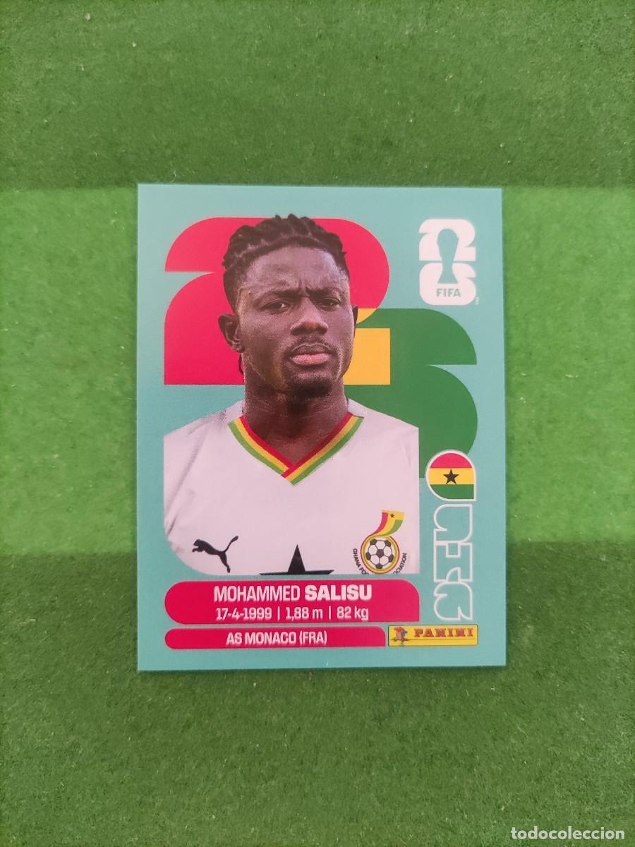 Cromos de F&uacute;tbol: Salisu Ghana GHA 4 Sticker Mundial 2026 FIFA World Cup / Sin pegar