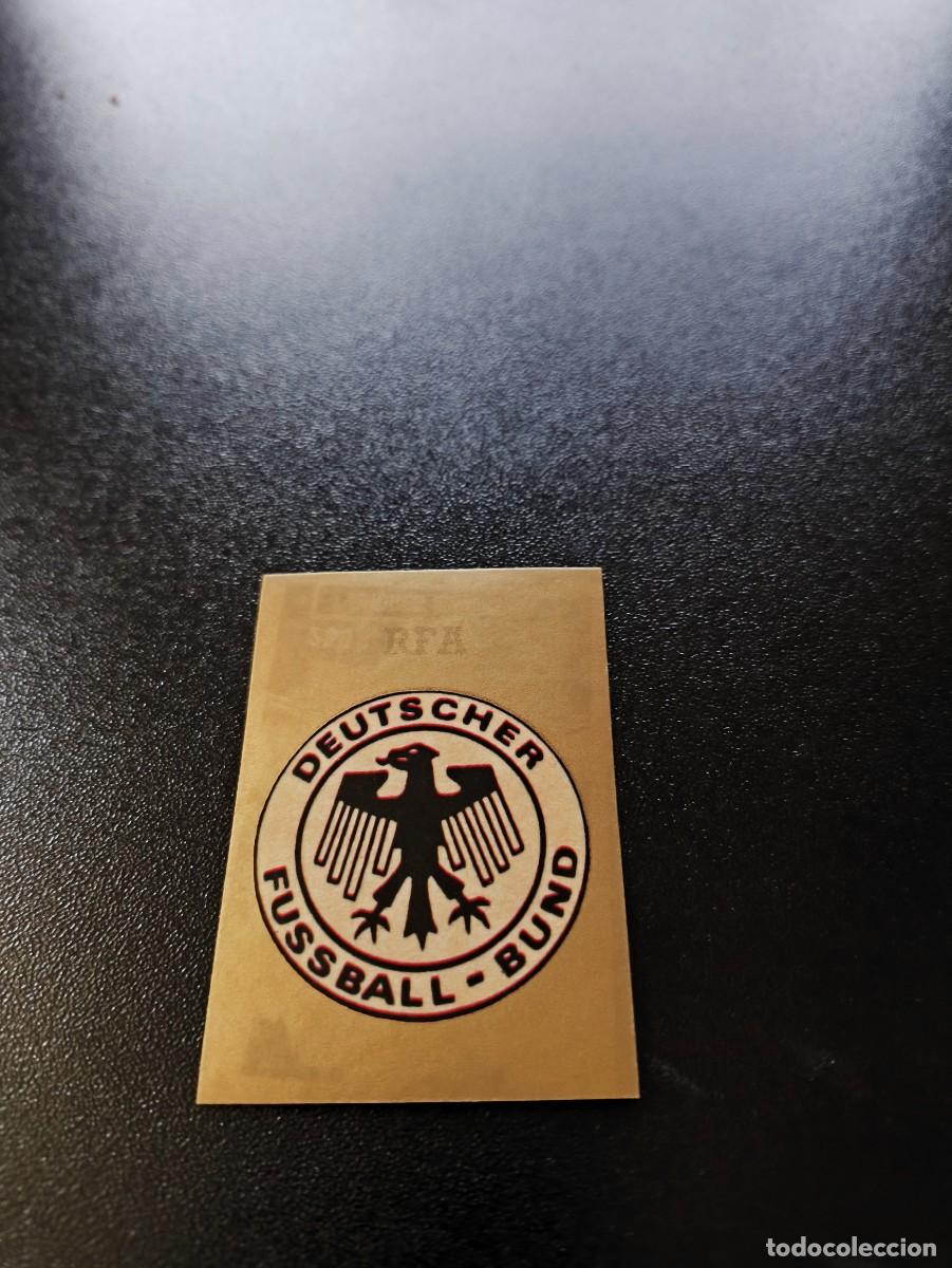 Cromos de F&uacute;tbol: ALEMANIA GERMANY ESCUDO BADGE REYAUCA WORLD CUP MUNDIAL ITALIA ITALY 1990 NO PANINI