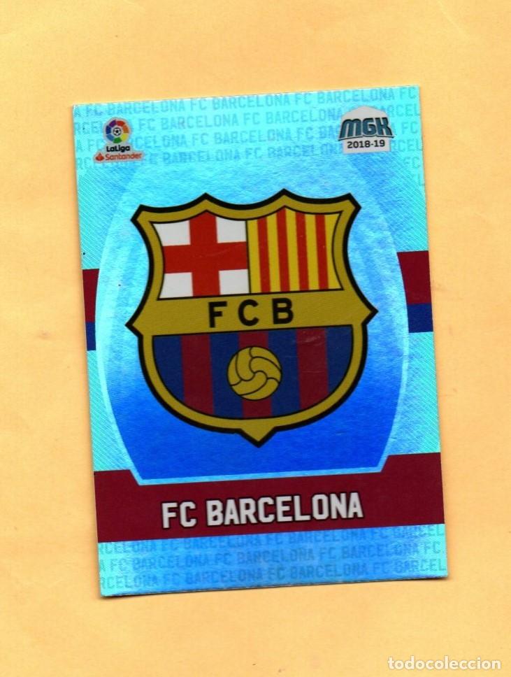 Cromos de F&uacute;tbol: MEGACRACKS 2018-2019 ESCUDO 82 LIGA 18/19 FC.BARCELONA