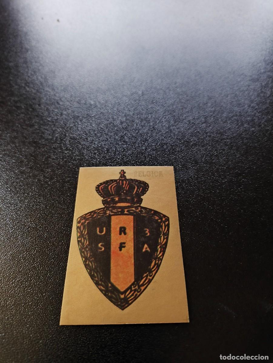 Cromos de F&uacute;tbol: BELGICA BELGIUM ESCUDO BADGE REYAUCA WORLD CUP MUNDIAL ITALIA ITALY 1990 NO PANINI
