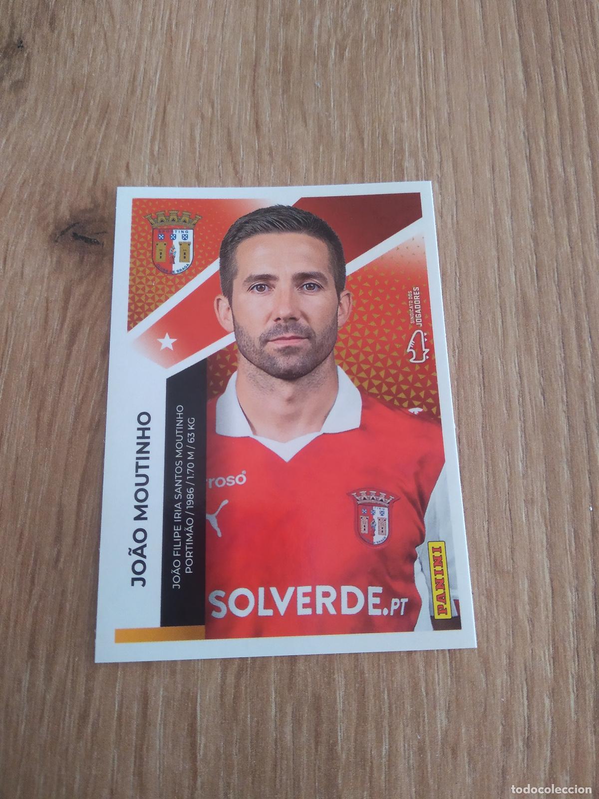 Cromos de F&uacute;tbol: 104 JOAO MOUTINHO BRAGA CROMO FUTBOL PANINI LIGA PORTUGAL 25-26 FUTEBOL LIGA BETCLIC 2025-2026