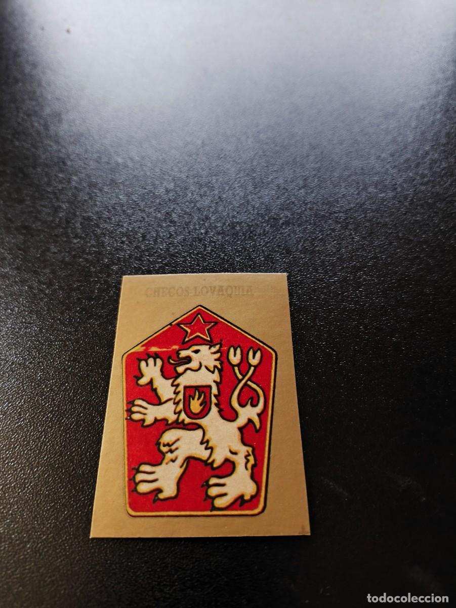 Cromos de F&uacute;tbol: CHECOSLOVAKIA ESCUDO BADGE REYAUCA WORLD CUP MUNDIAL ITALIA ITALY 1990 NO PANINI