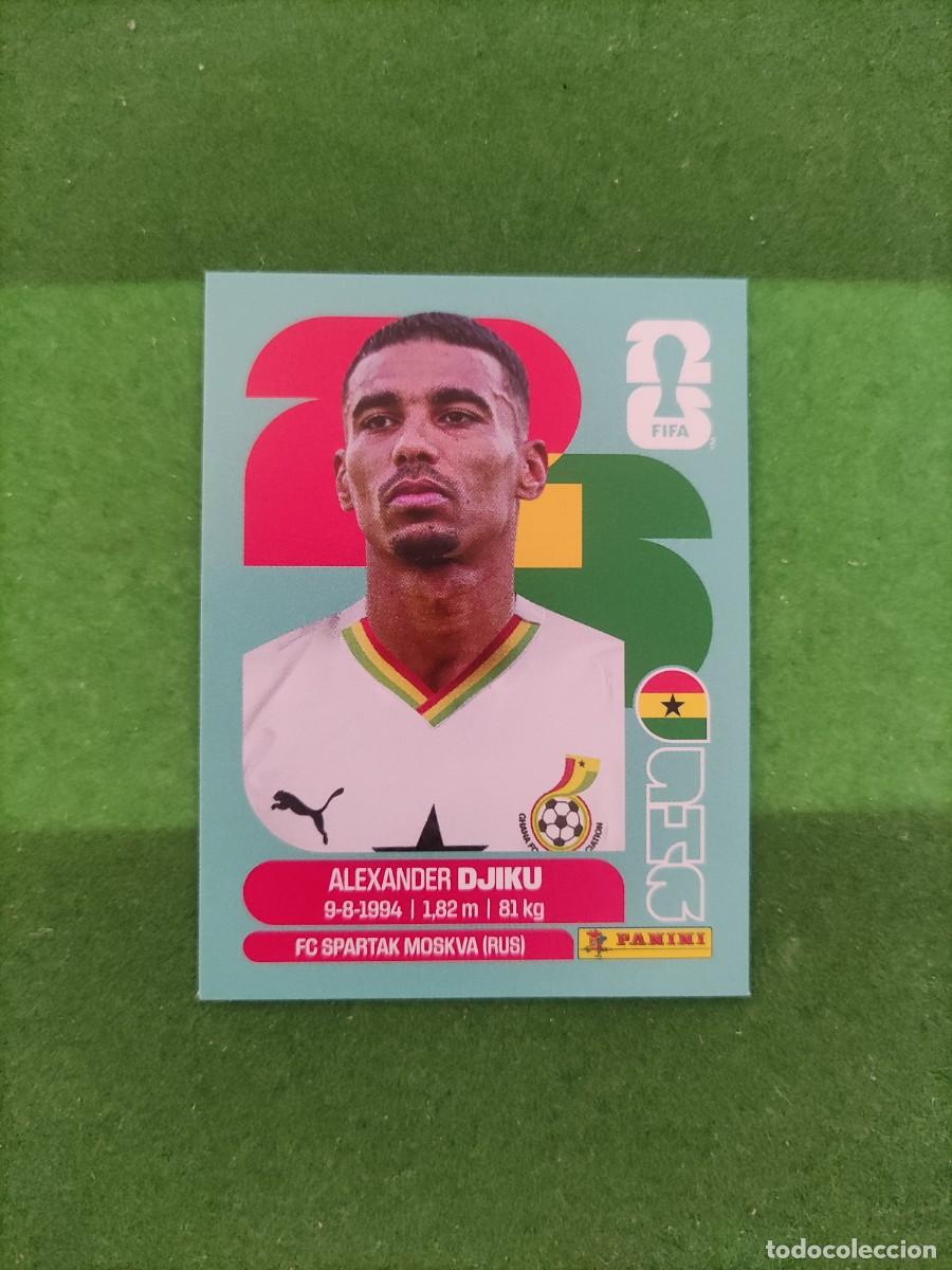 Cromos de F&uacute;tbol: Djiku Ghana GHA 6 Sticker Mundial 2026 FIFA World Cup / Sin pegar