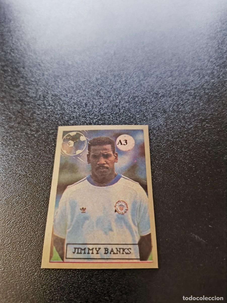 Cromos de F&uacute;tbol: A3 JIMMY BANKS ESTADOS UNIDOS USA REYAUCA WORLD CUP MUNDIAL ITALIA ITALY 1990 NO PANINI