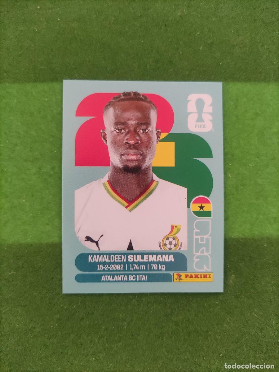 Cromos de F&uacute;tbol: Sulemana Ghana GHA 12 Sticker Mundial 2026 FIFA World Cup / Sin pegar