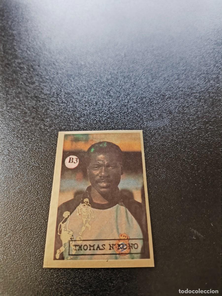 Cromos de F&uacute;tbol: B3 THOMAS N'KONO ESPANYOL CAMERUN CAMEROUN REYAUCA WORLD CUP MUNDIAL ITALIA ITALY 1990 NO PANINI