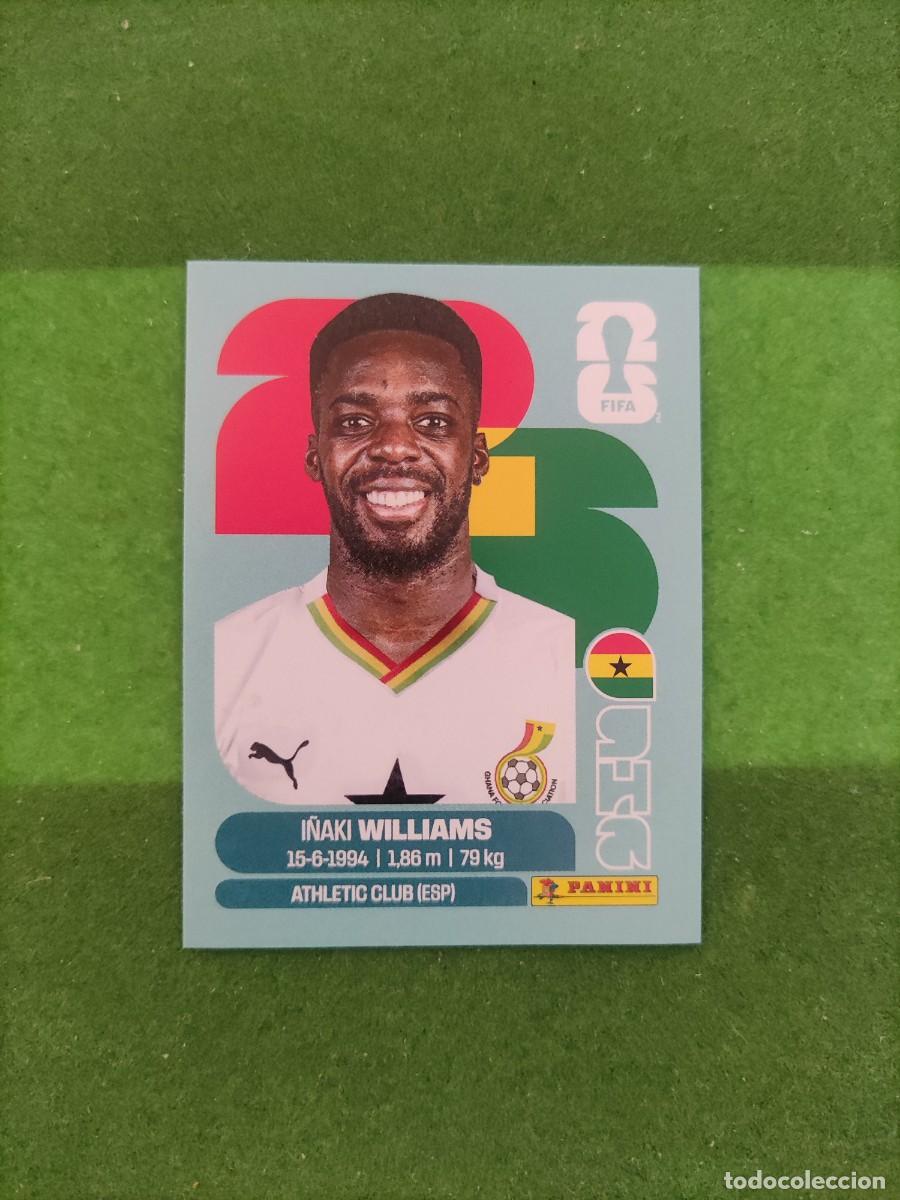 Cromos de F&uacute;tbol: Williams Ghana GHA 15 Sticker Mundial 2026 FIFA World Cup / Sin pegar