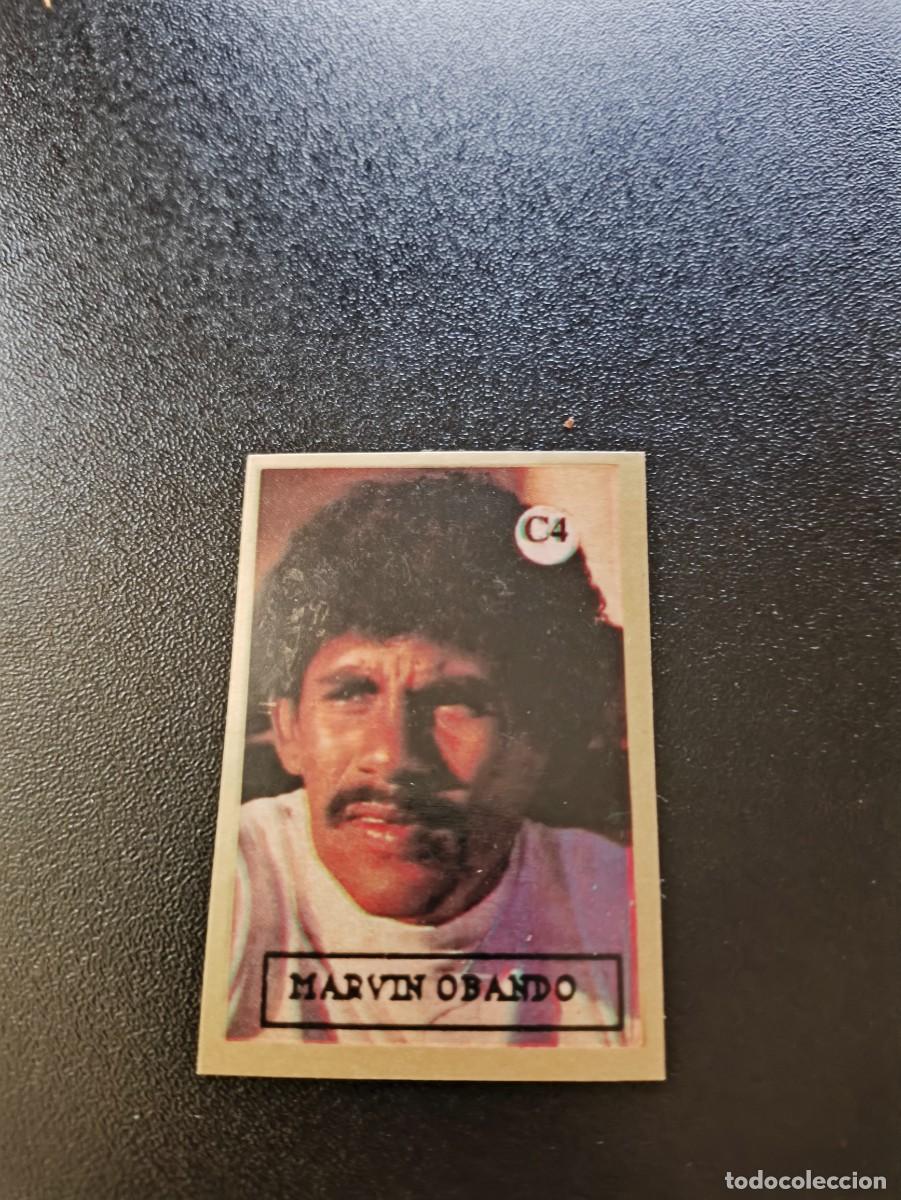 Cromos de F&uacute;tbol: C4 MARVIN OBANDO COSTA RICA REYAUCA WORLD CUP MUNDIAL ITALIA ITALY 1990 NO PANINI