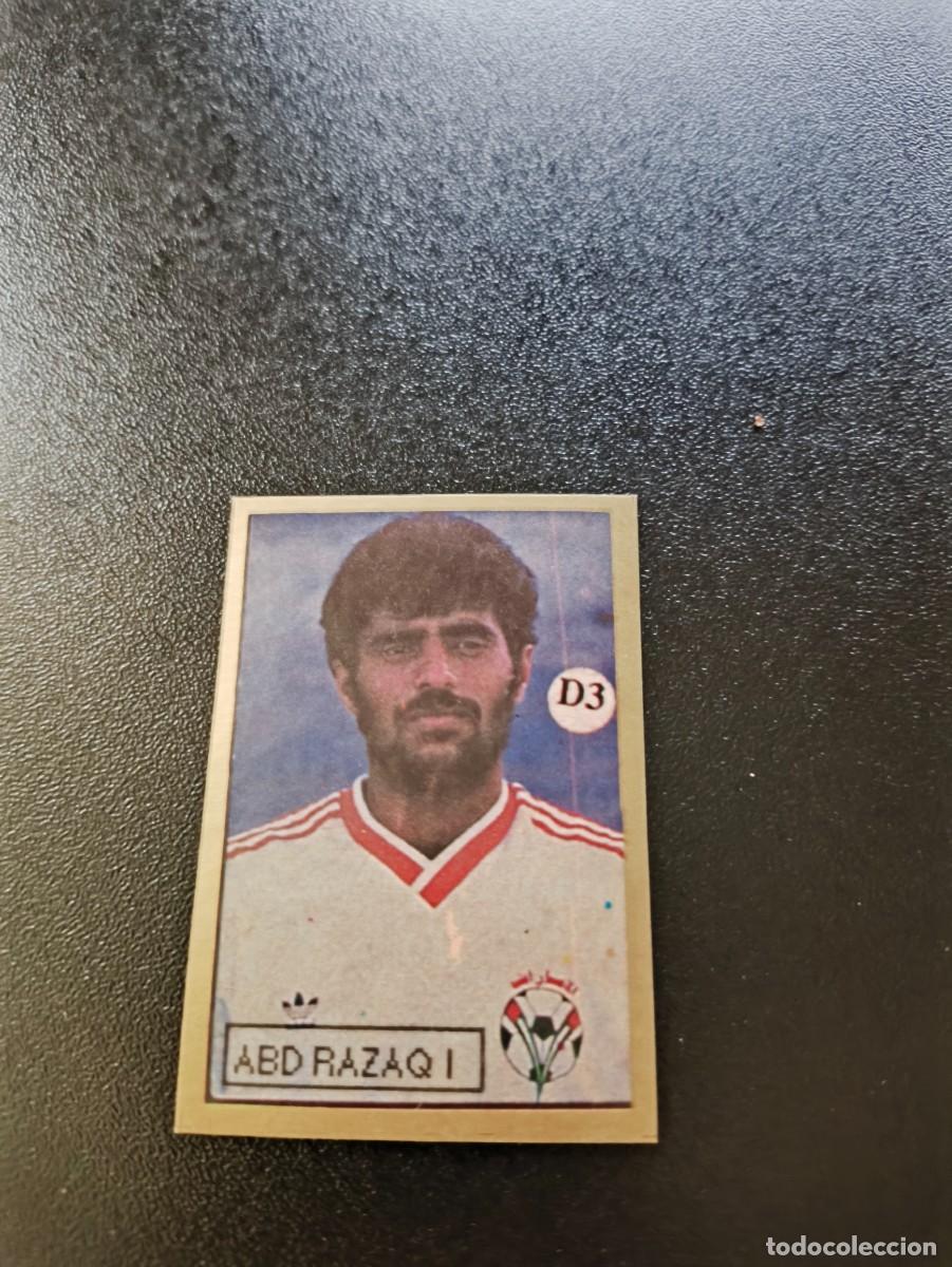 Cromos de F&uacute;tbol: D3 ABD RAZAQ I EMIRATOS ARABES REYAUCA WORLD CUP MUNDIAL ITALIA ITALY 1990 NO PANINI