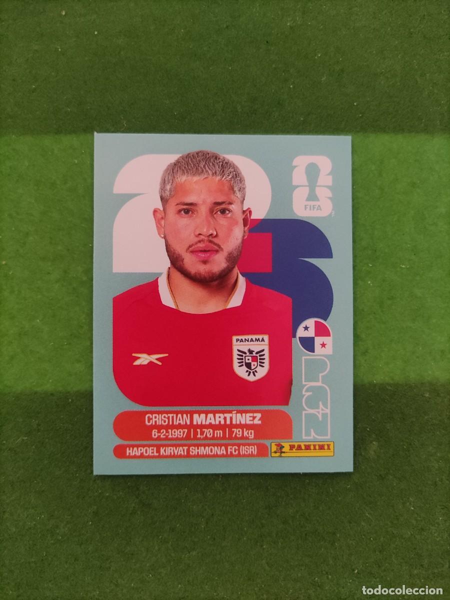 Cromos de F&uacute;tbol: Mart&iacute;nez Panam&aacute; PAN 10 Sticker Mundial 2026 FIFA World Cup / Sin pegar