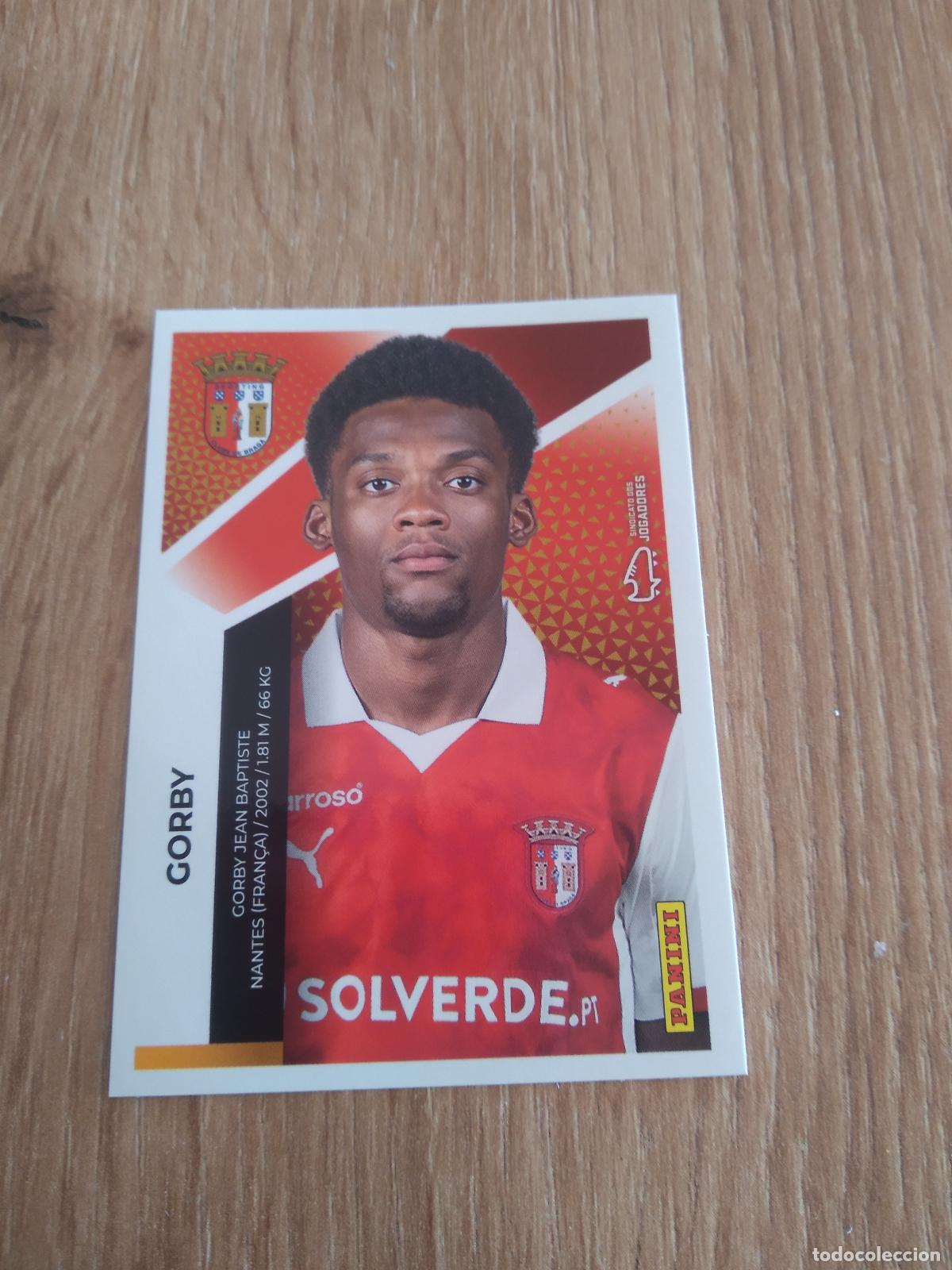 Cromos de F&uacute;tbol: 105 GORBY BRAGA CROMO FUTBOL PANINI LIGA PORTUGAL 25-26 FUTEBOL LIGA BETCLIC 2025-2026